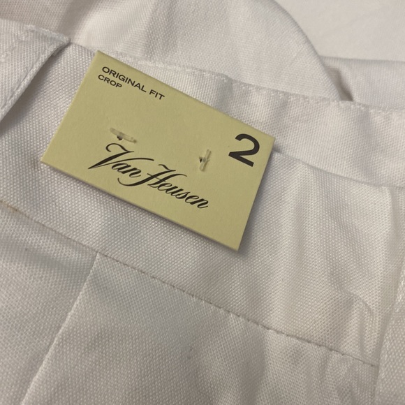 NEW Van Heusen white original fit crop size 2 - Picture 15 of 15